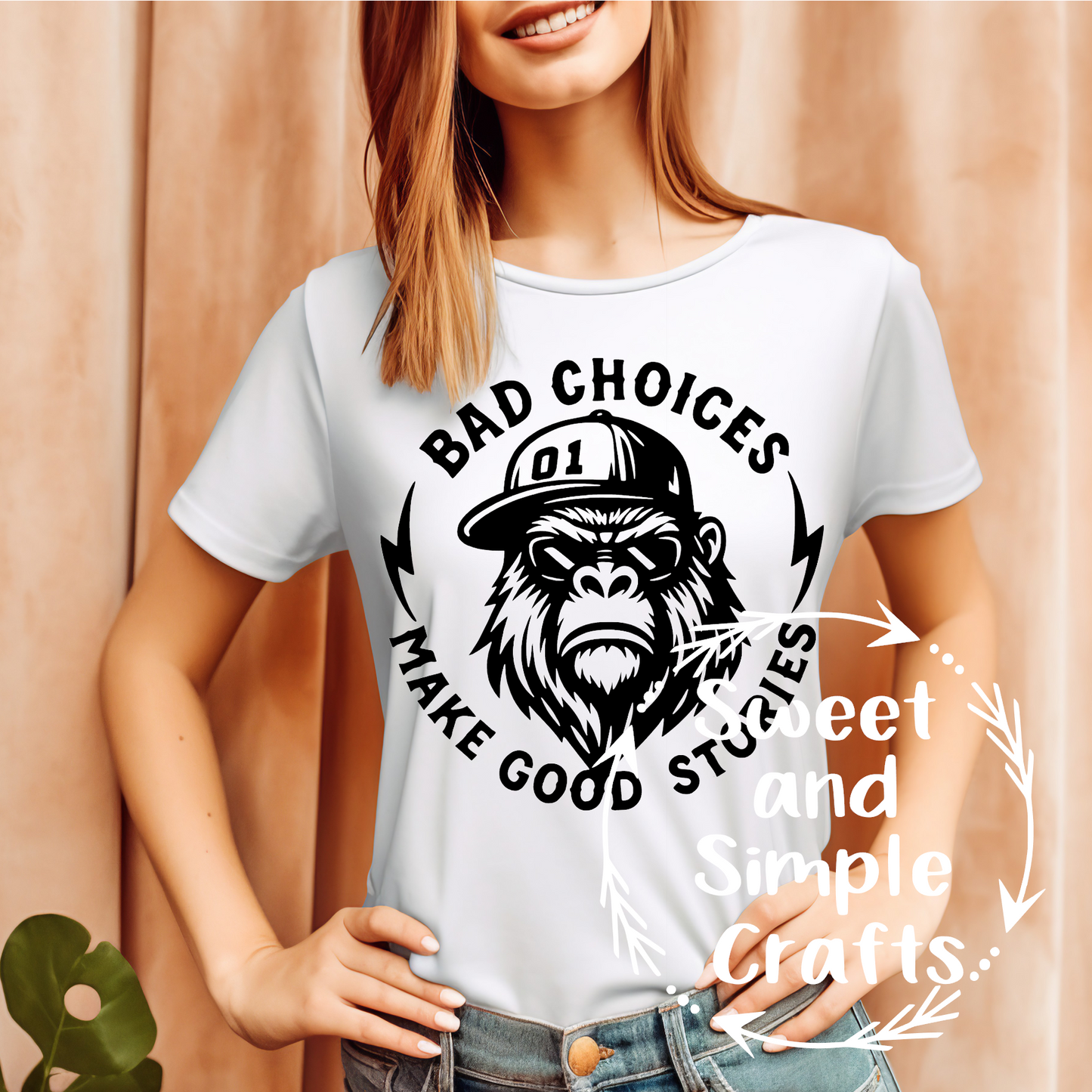 Bad choices make good stories T-shirt
