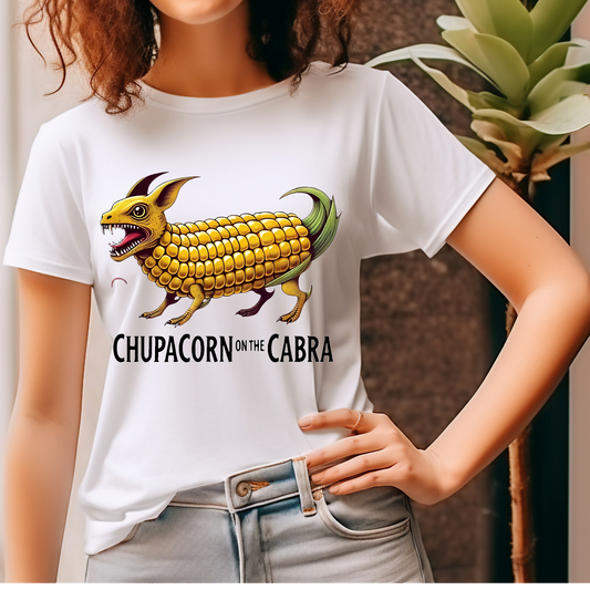 Chupa corn on the Cabra T-shirt