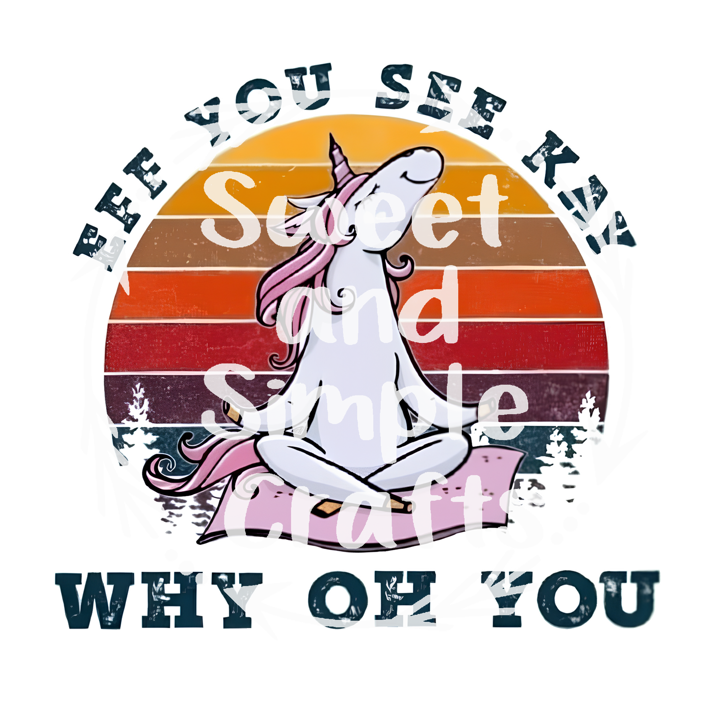 F**k You Unicorn Adult Language T-shirt