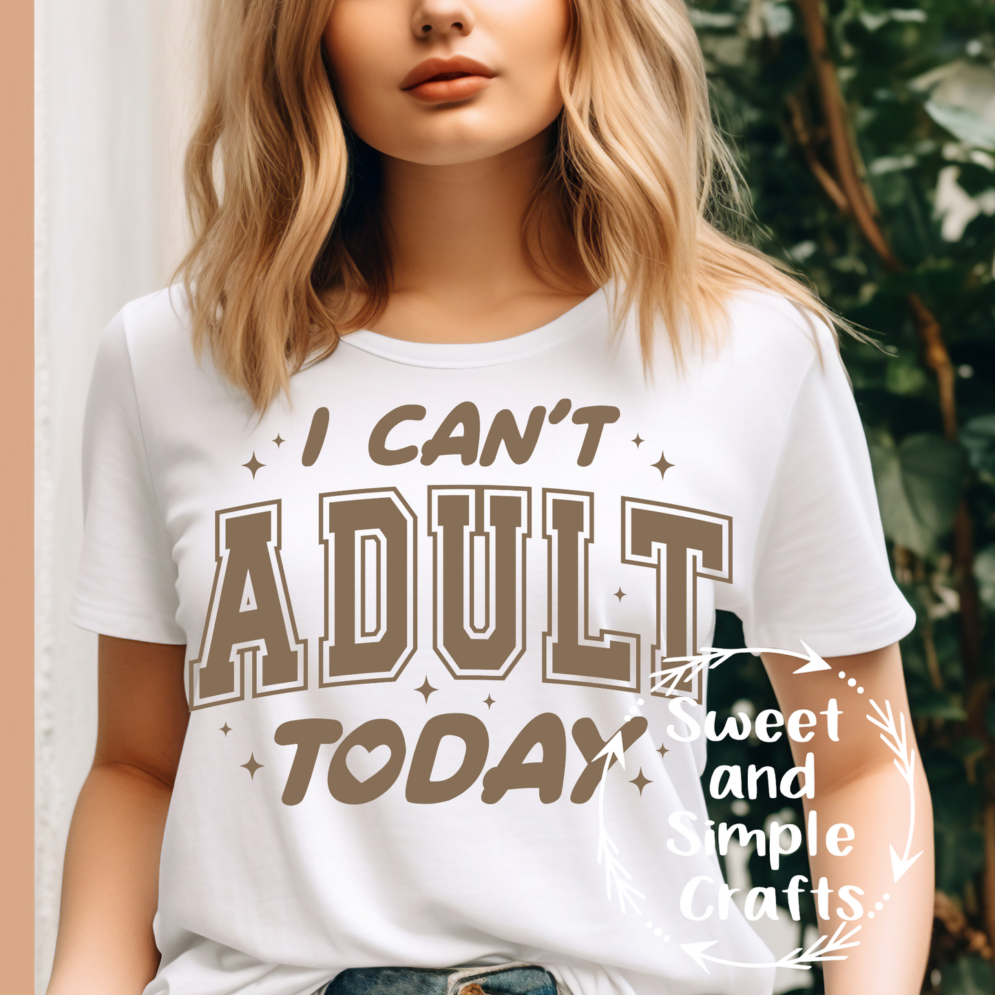 I cant adult today T-shirt