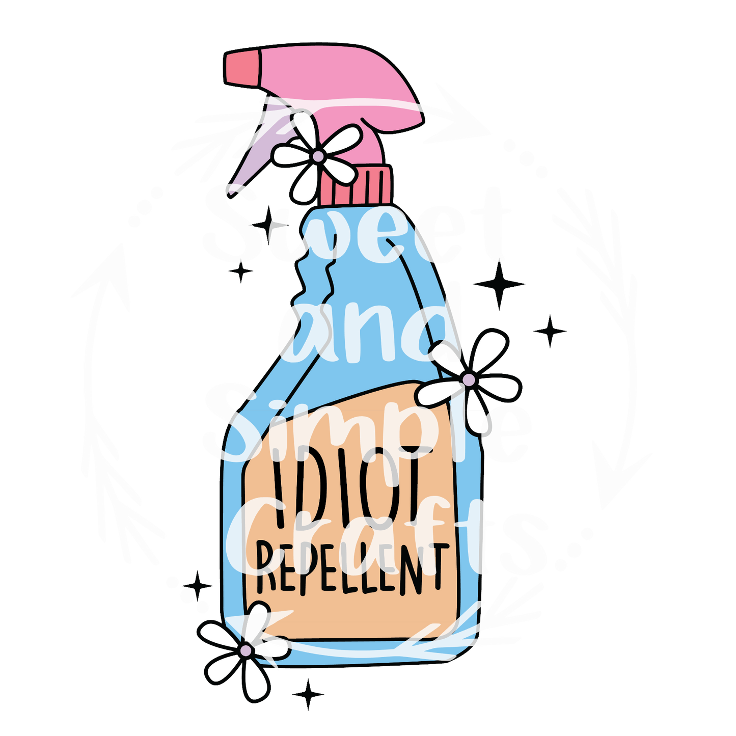Idiot repellent T-shirt