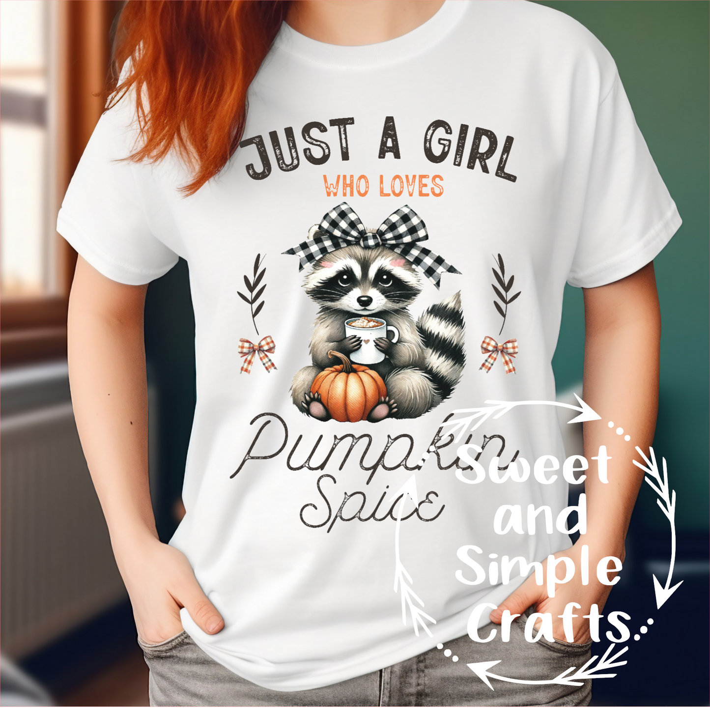 Just a girl who loves pumpkin spice T-shirt