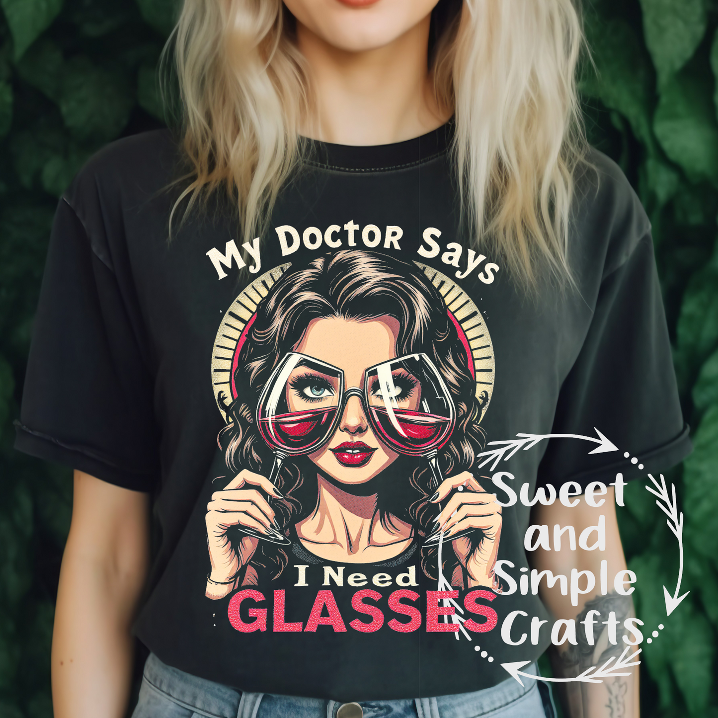 My doctor says I need glasses T-shirt