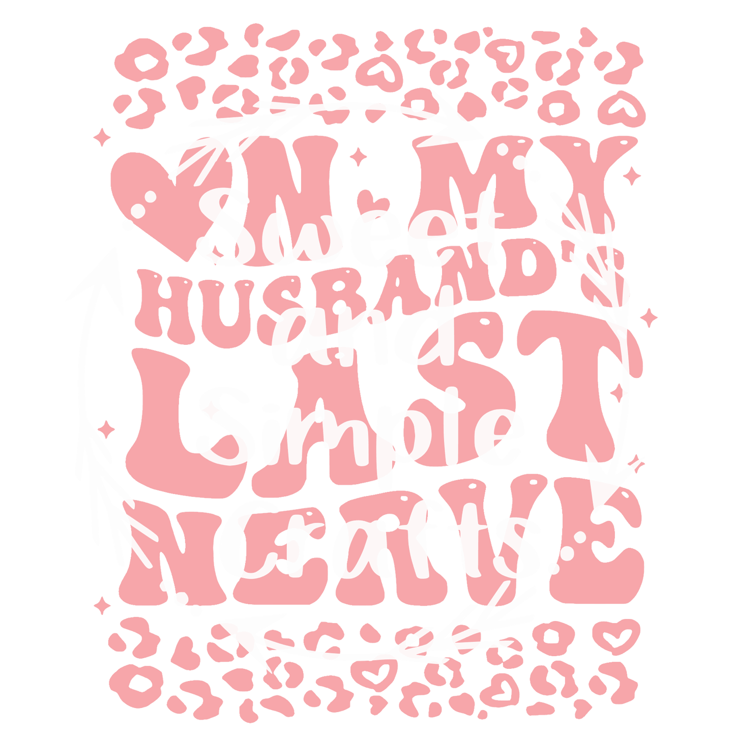 On my husbands last nerve T-shirt