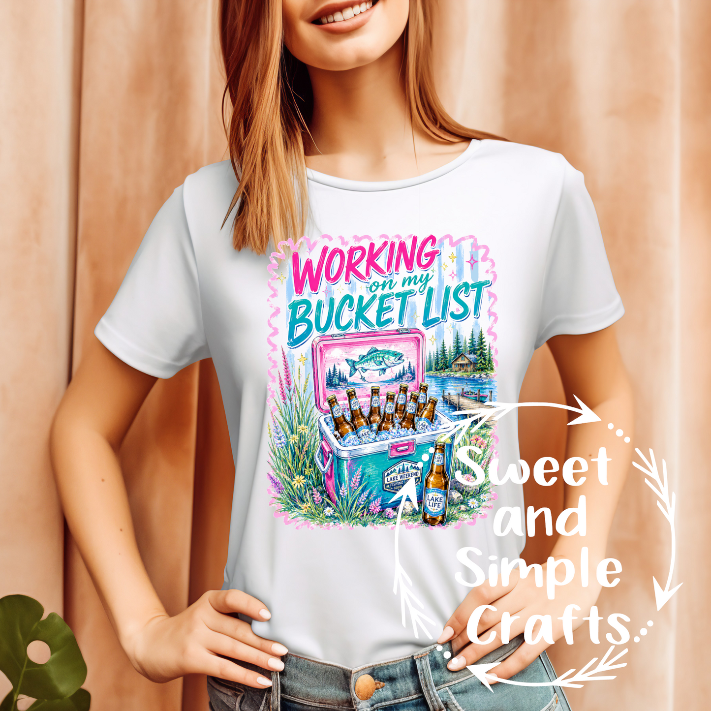 Working on my bucket list T-shirt