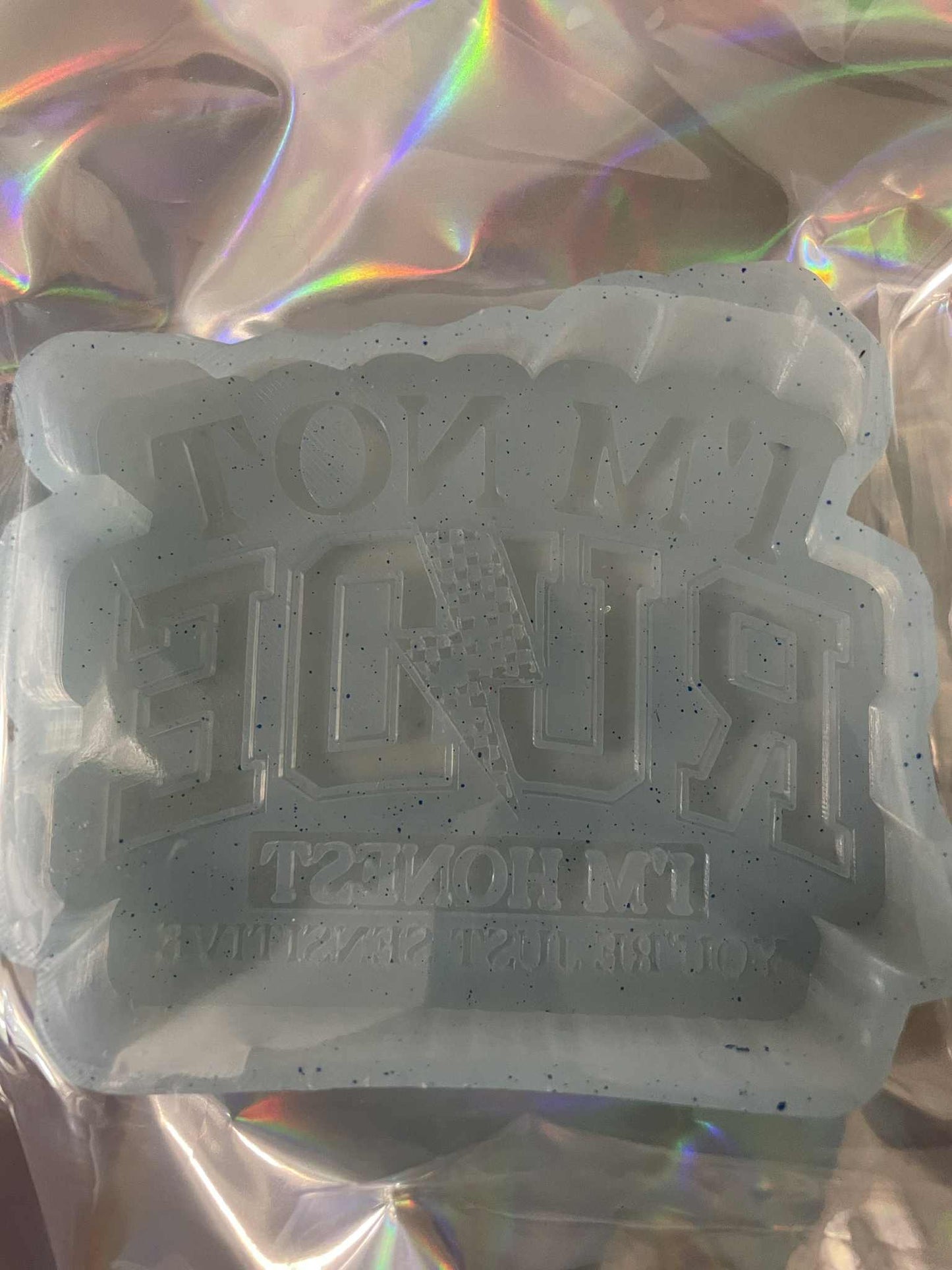 I'm not rude car freshie mold