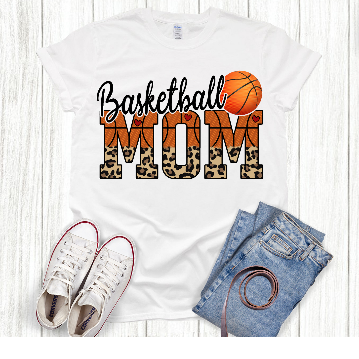 Basketball mom DTF Transfer