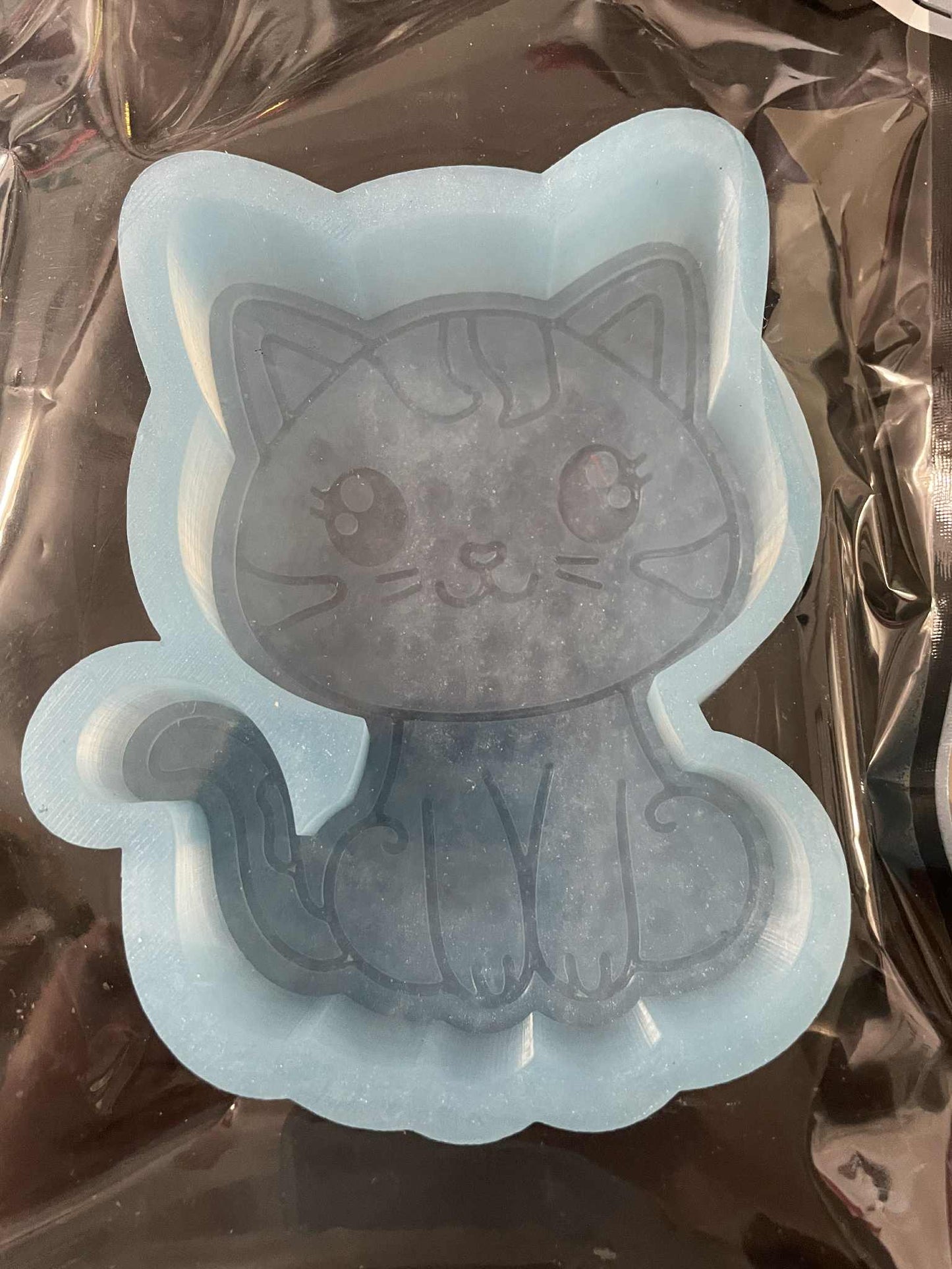 Cute Cat car freshie mold