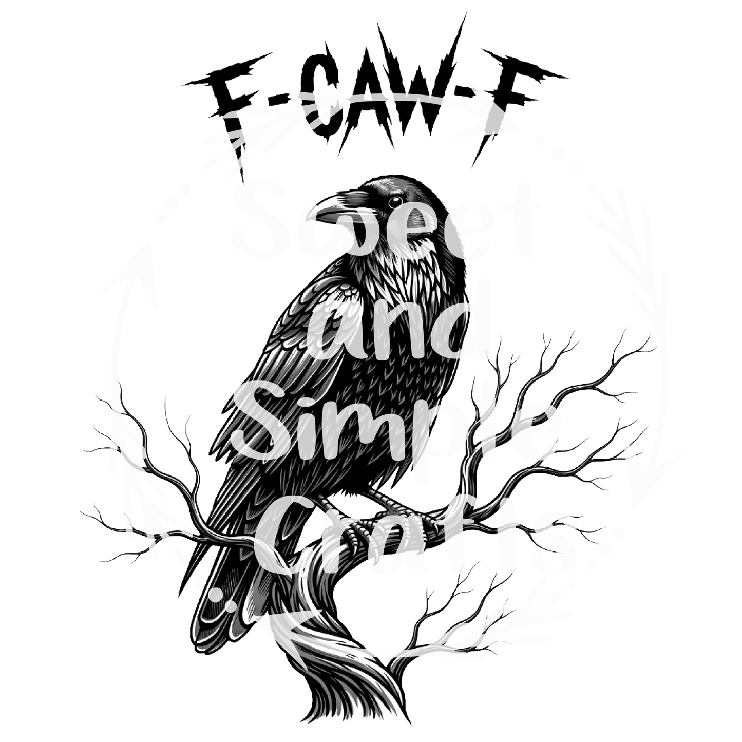 F-CAW-F Adult Language T-shirt