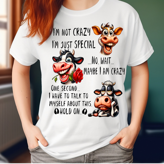 I'm not crazy I'm just special T-shirt