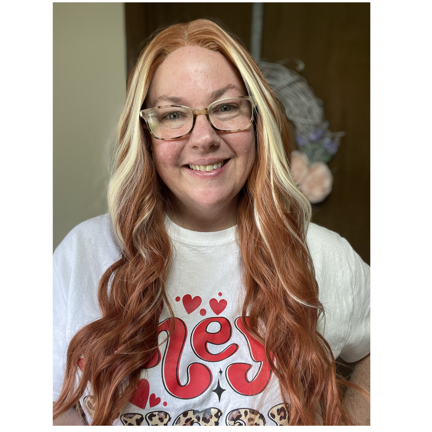 Aisi cowboy copper tpart lace Wig