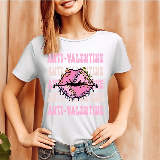 Anti Valentines Lips T-shirt