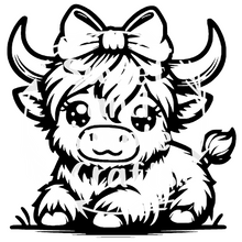 Baby highland cow T-shirt