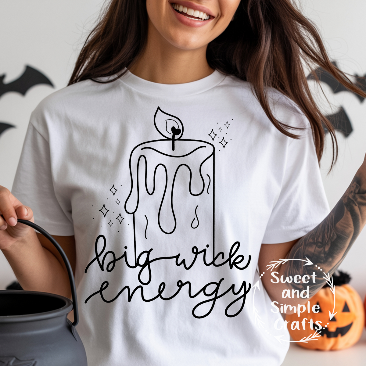 Big wick energy T-shirt