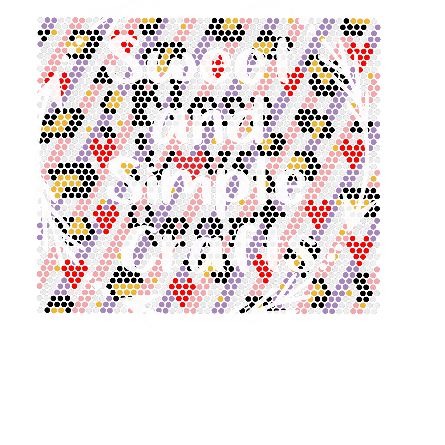 Bless your Heart leopard and hearts Rhinestone Template ss20