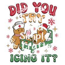 Did you try icing it T-shirt