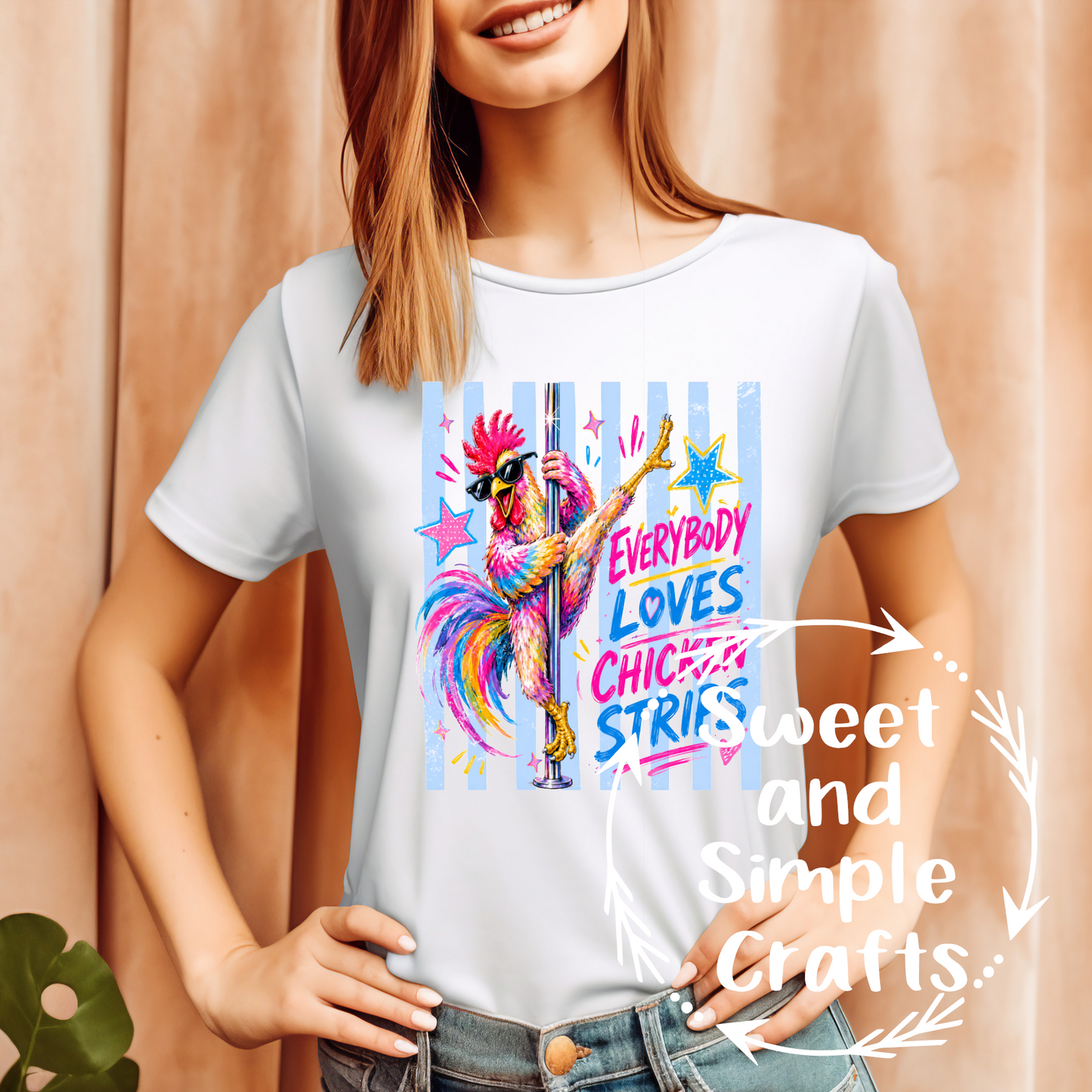 Everybody loves chicken strips T-shirt