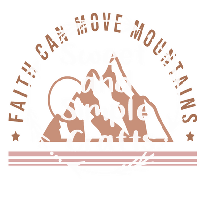 Faith can move mountains T-shirt