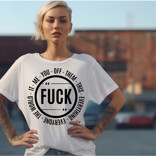 F**K Adult Language T-shirt