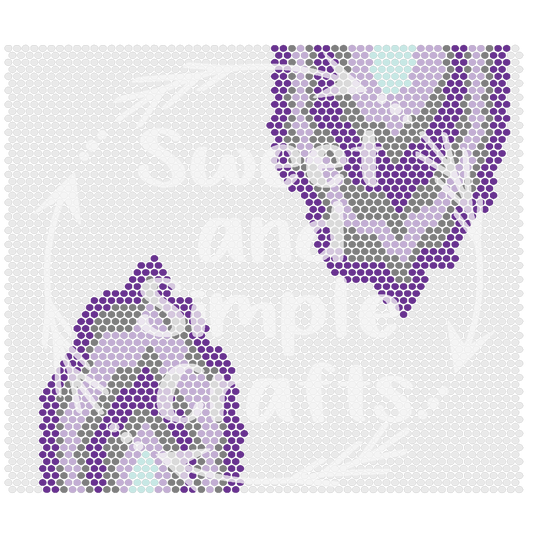 Geode ss16 Rhinestone Template