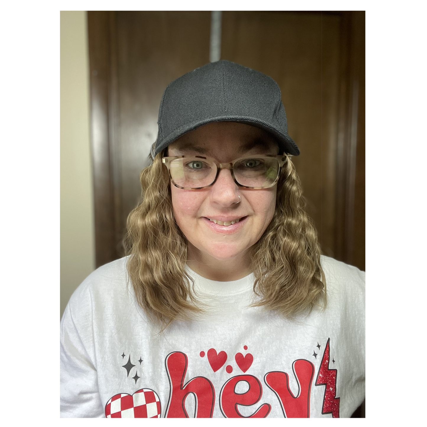 Hat wig short Wig