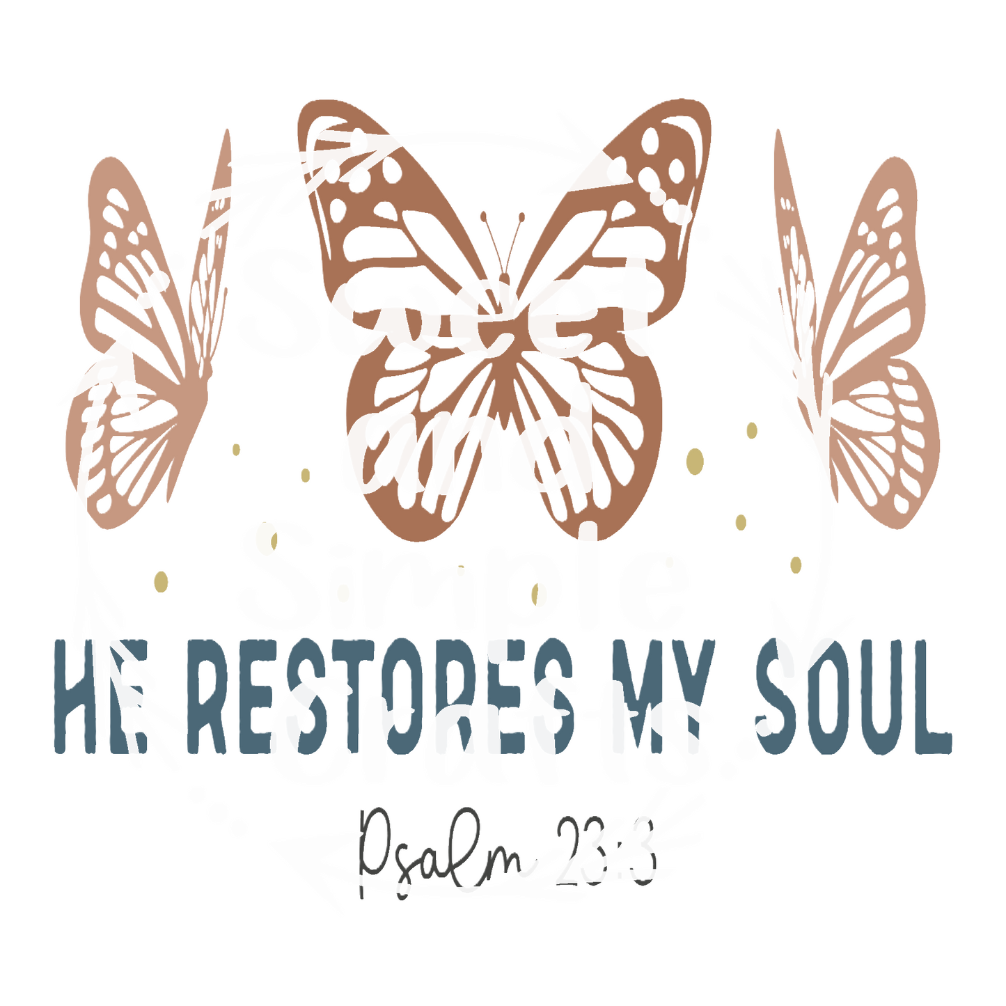 He restores my Soul T-shirt