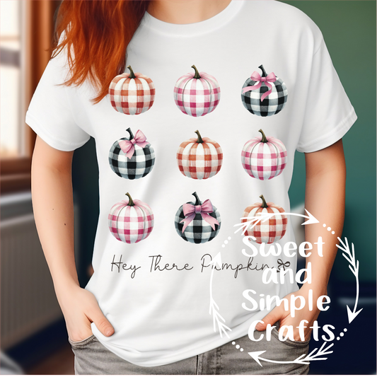 Hey there pumpkin T-shirt