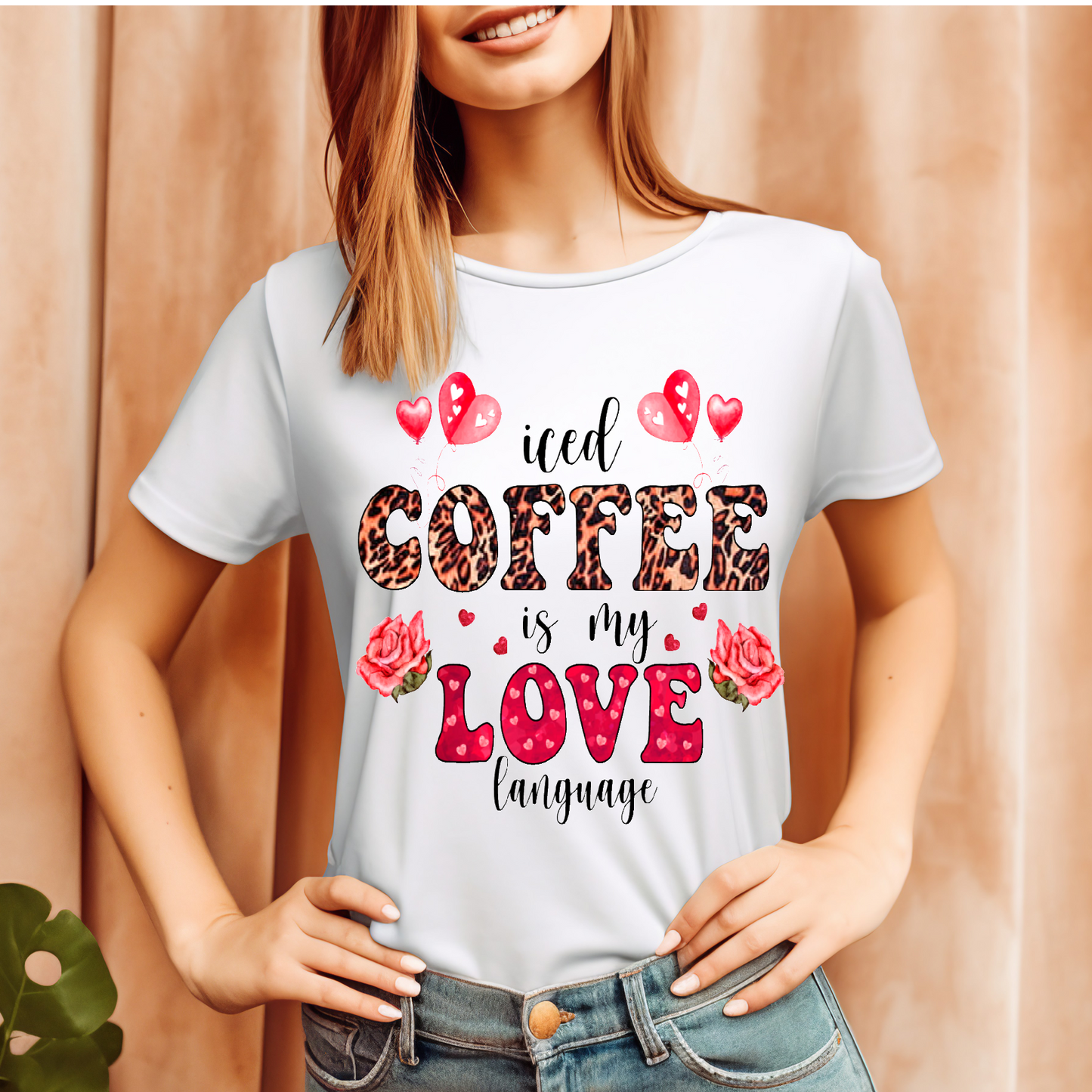 Iced coffee is my love language T-shirt