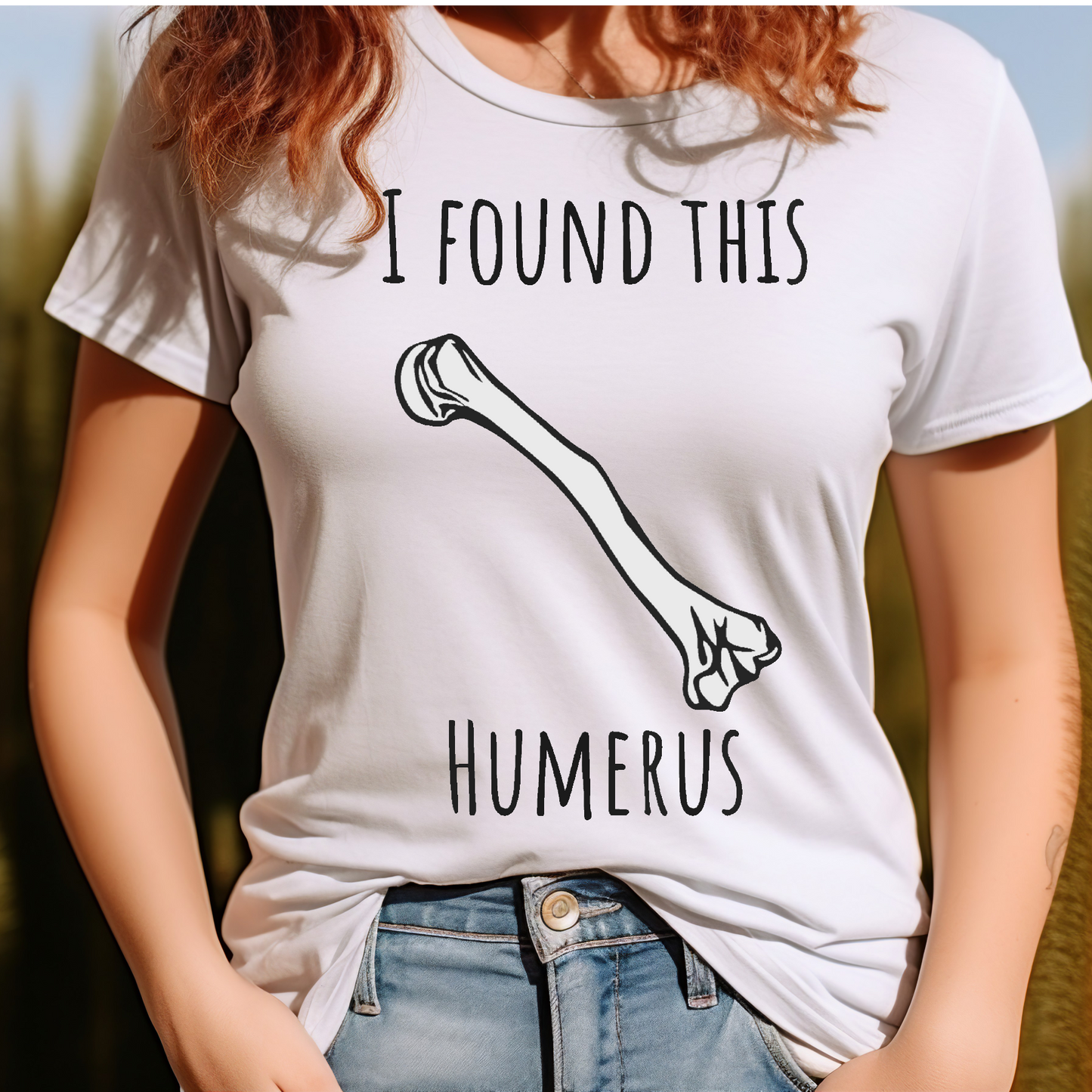 I found this humerous T-shirt