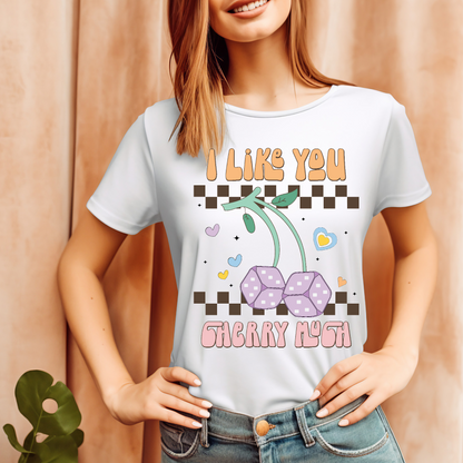 I like you cherry mush T-shirt