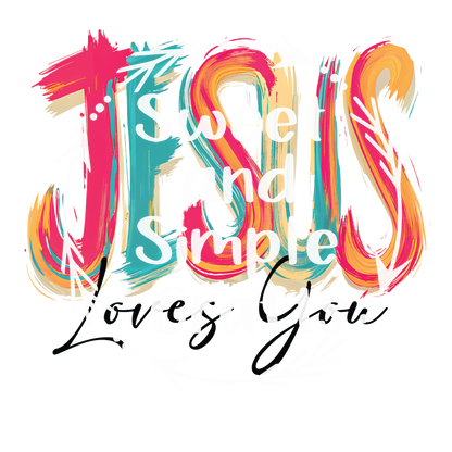 Jesus loves you faith T-shirt