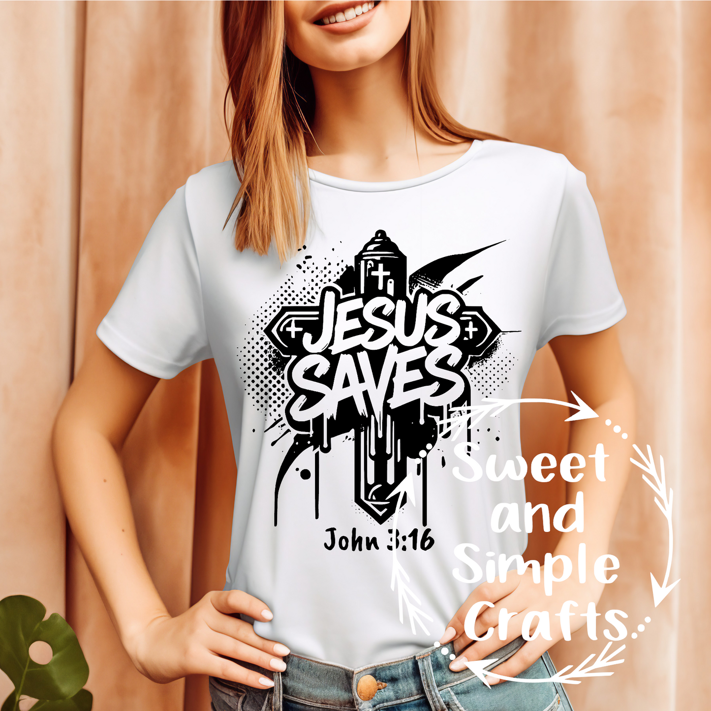 Jesus saves T-shirt