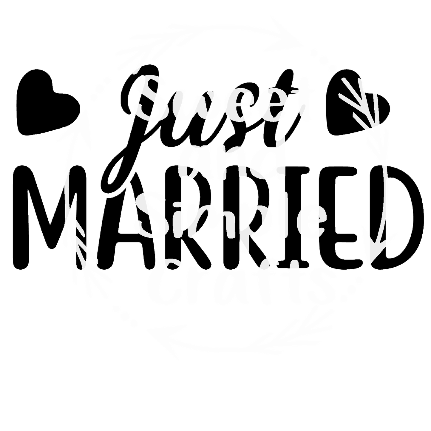 Just married T-shirt