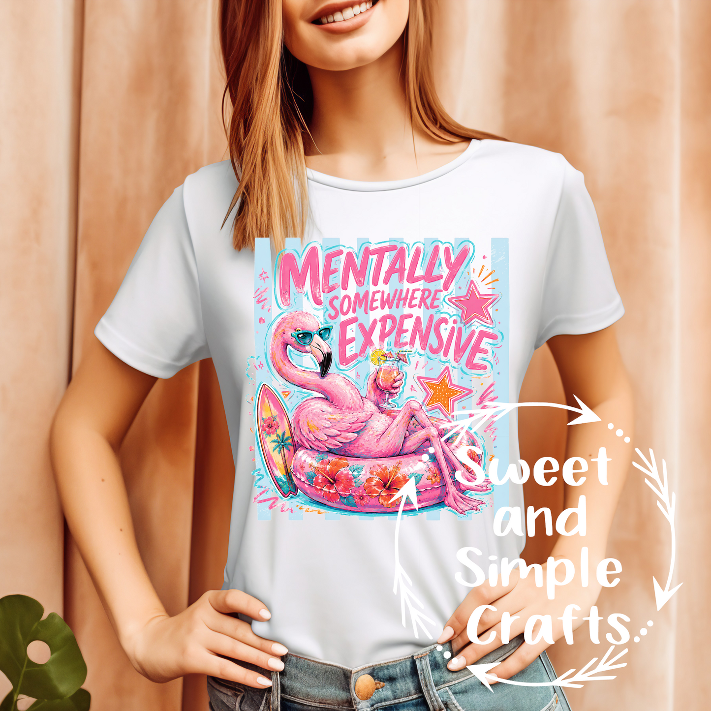 Mentally somewhere expensive T-shirt