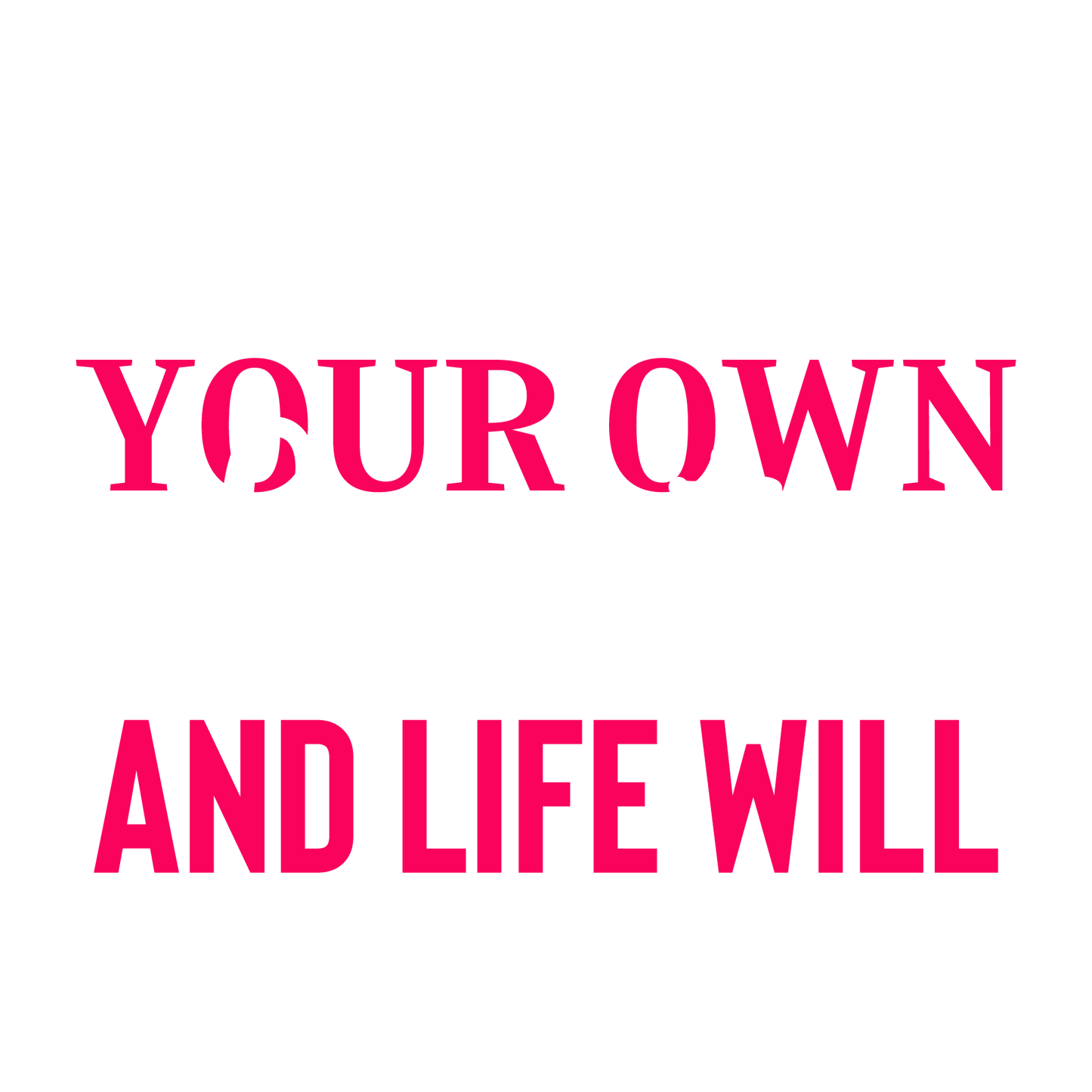 Mind your own biscuits and life will be gravy Adult Language T-shirt