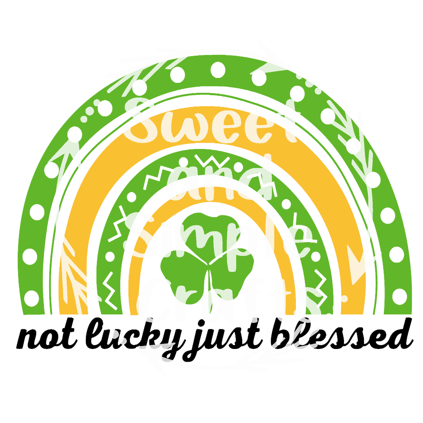 Not lucky just blessed T-shirt