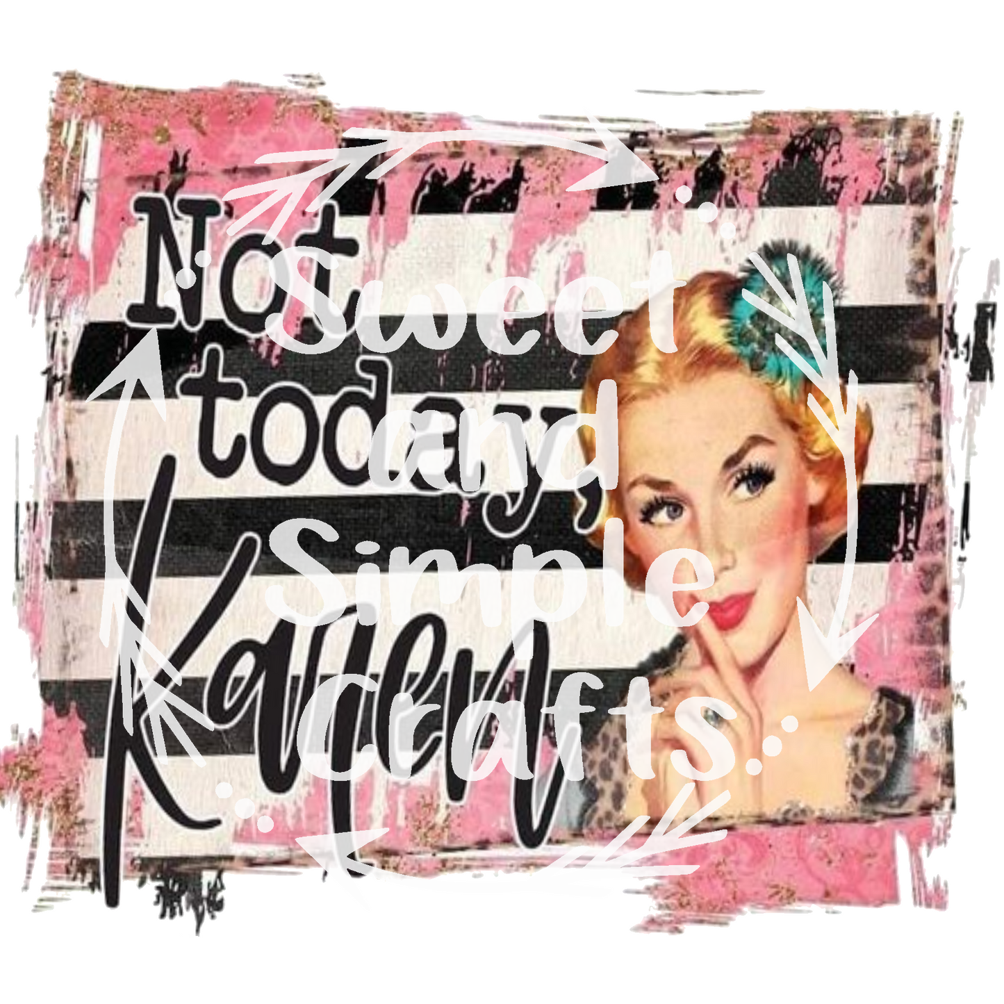 Not today Karen Adult Language T-shirt