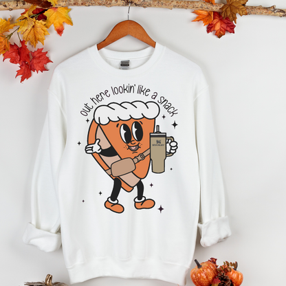 Out here lookin like a snack pumpkin pie T-shirt