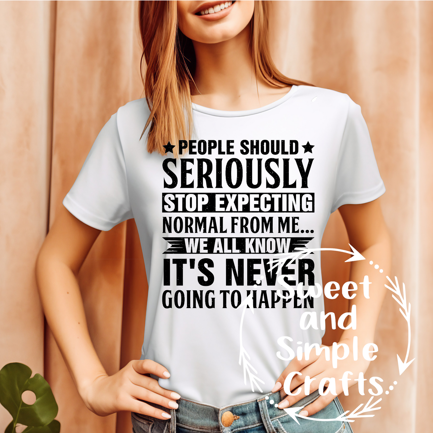 People should seriously stop expecting T-shirt
