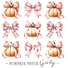 Pumpkin Patch Girly DTF Transfer