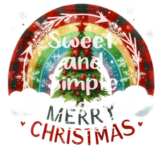 Rainbow Merry Christmas T-shirt