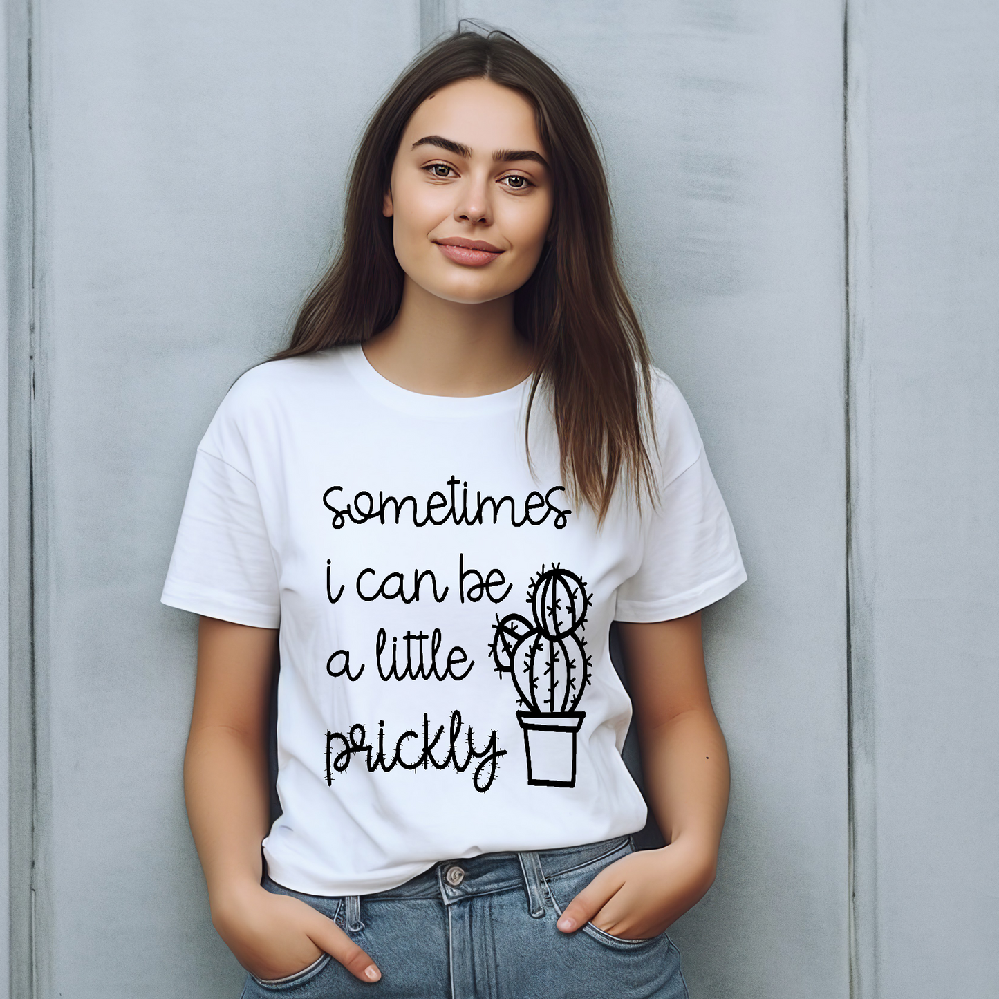 Some times I can be a little prickly Adult Language T-shirt