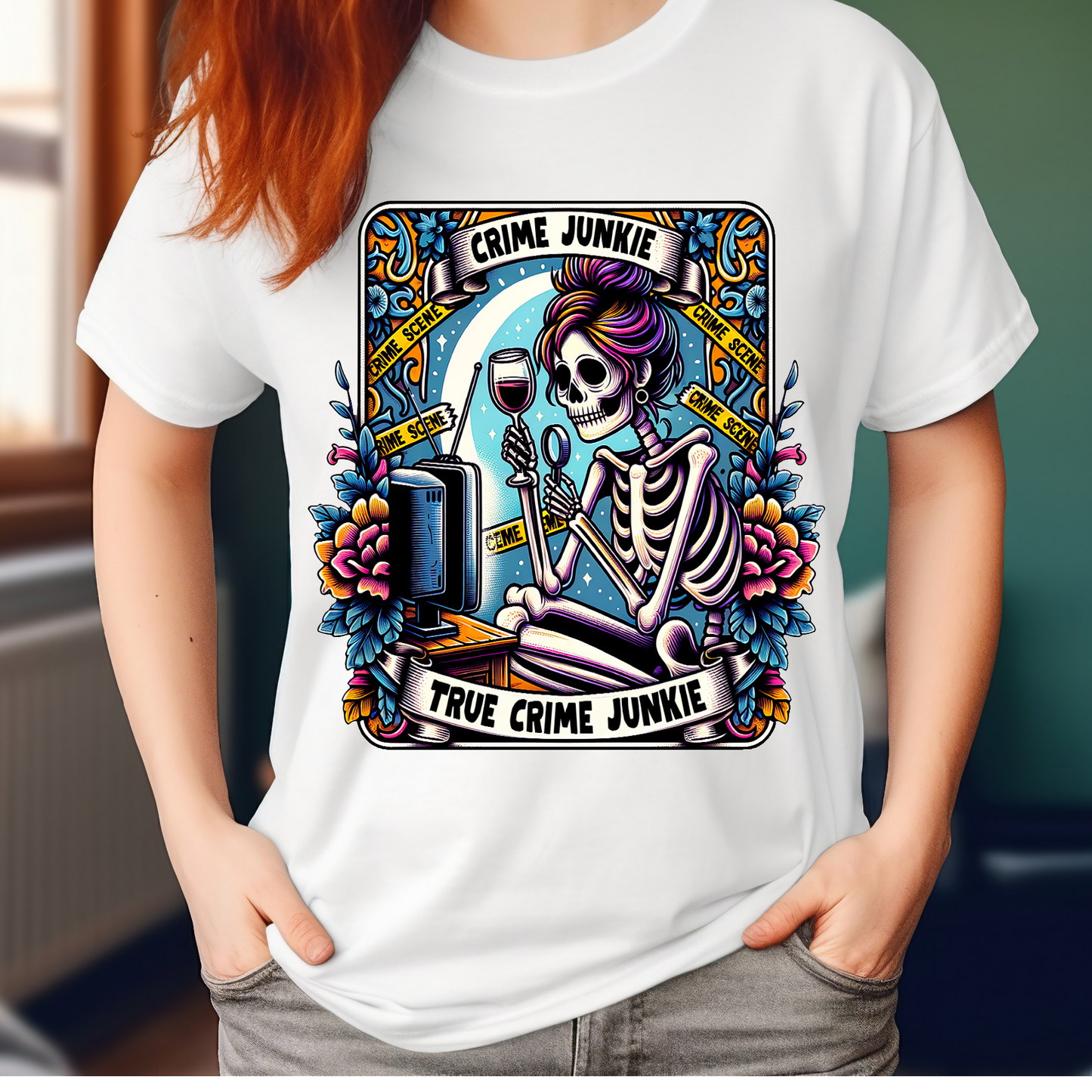 True Crime Junkie T-shirt