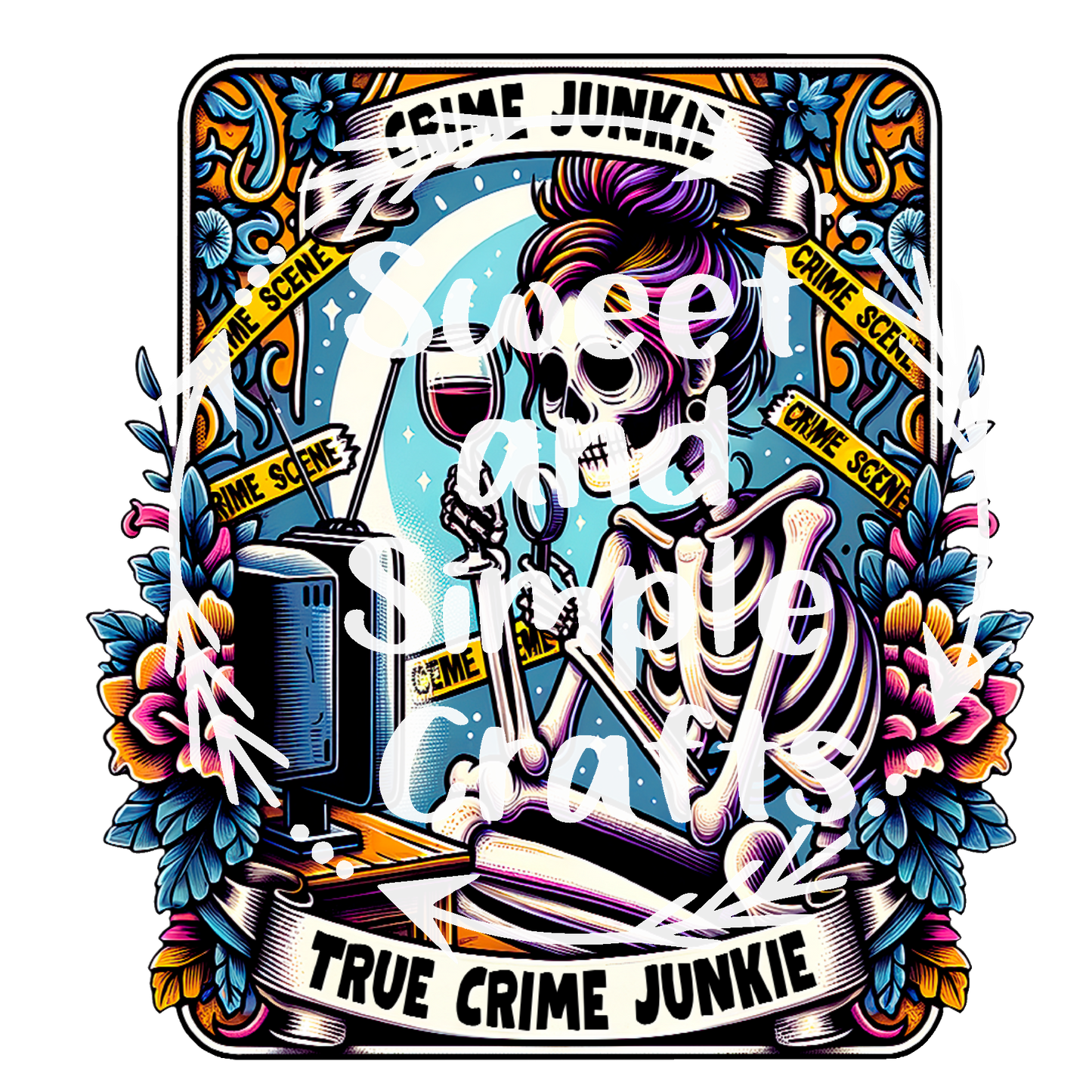 True Crime Junkie T-shirt