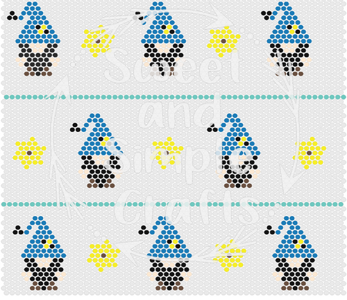 Gnomes ss16 Rhinestone Template