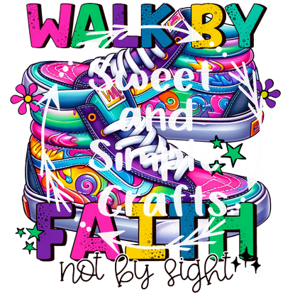 Walk by faith T-shirt