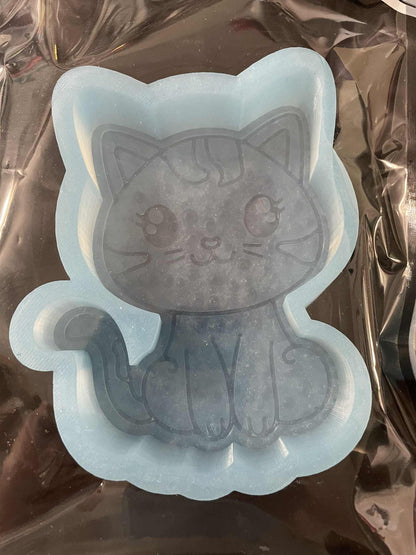 Cute Cat car freshie mold