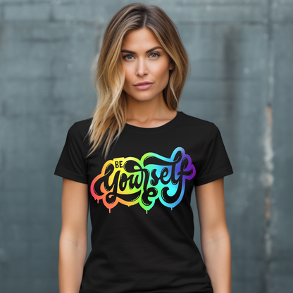 Be yourself (rainbow) T-shirt