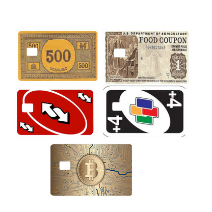Debit Card Stickers