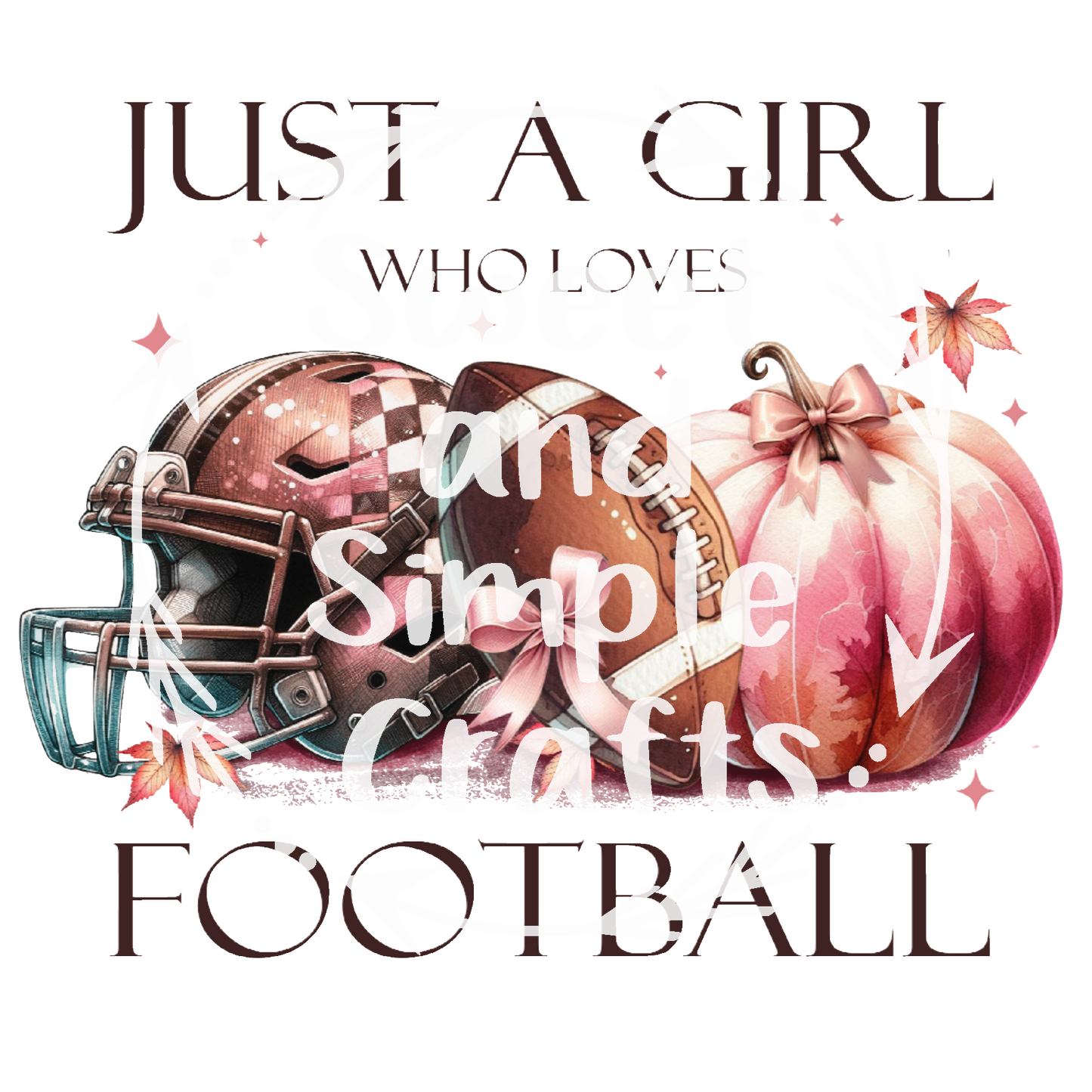 Just a girl who love football T-shirt